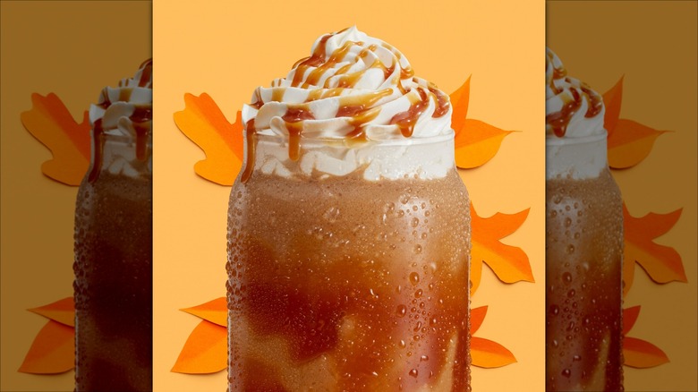 The Human Bean Pumpkin drink