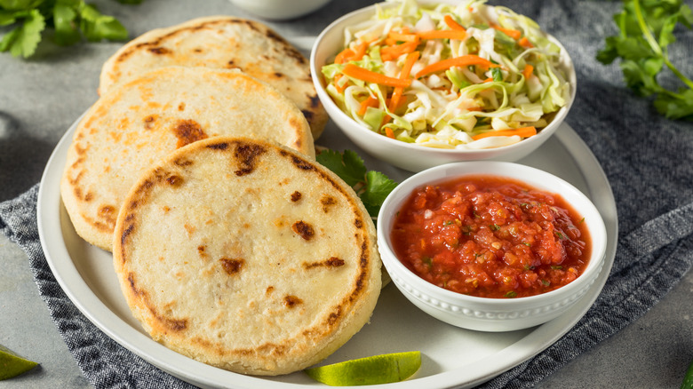 Salvadoran pupusas