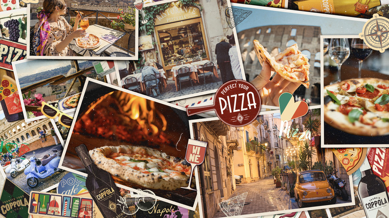 Francis Ford Coppola Winery's 'Perfect Your Pizza' collage