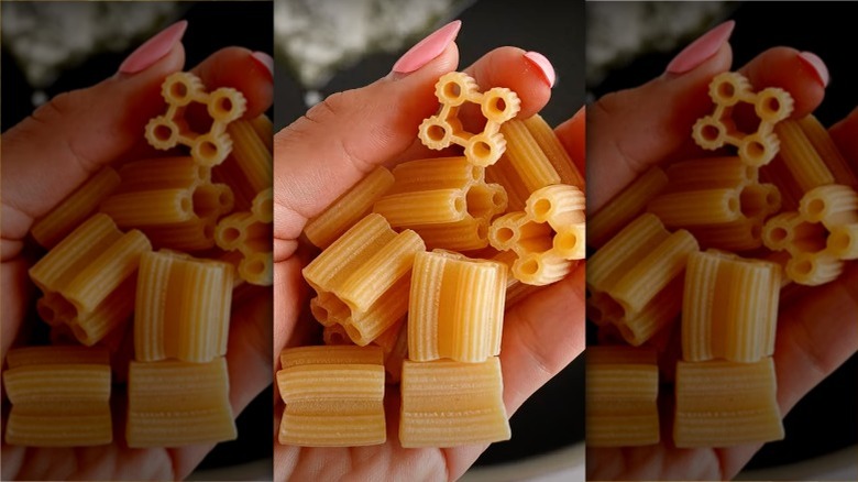 Quattrotini pasta pieces