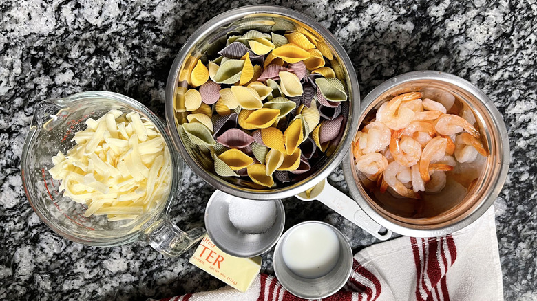 brown butter shrimp pasta ingredients