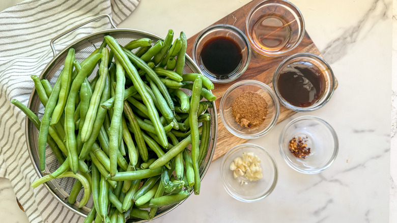 Chinese green bean ingredients