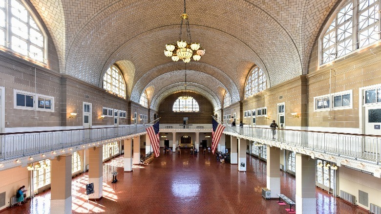 Great Hall at Ellis Island