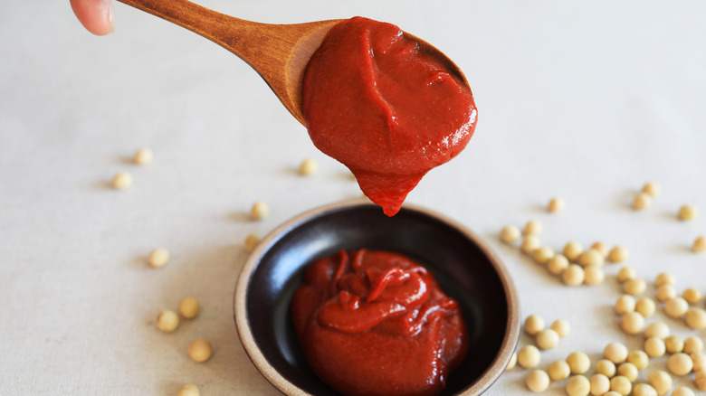 gochujang ketchup in a bowl