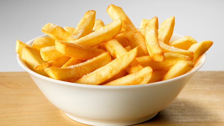 French fries in bowl