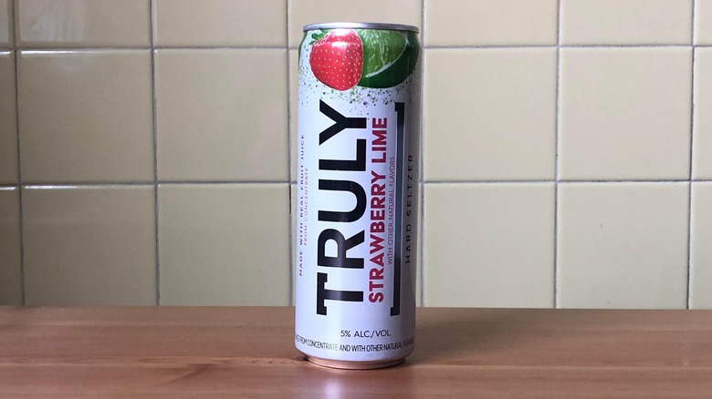 Strawberry Lime Truly Hard Seltzer