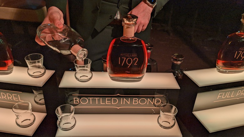 1792 Bottled in Bond bottle