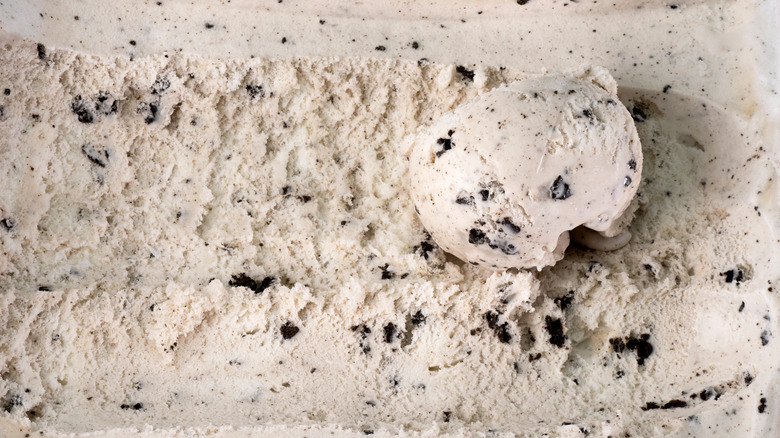 Cookies and cream ice cream