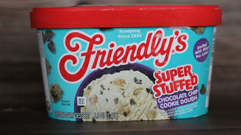 Friendly's ice cream container