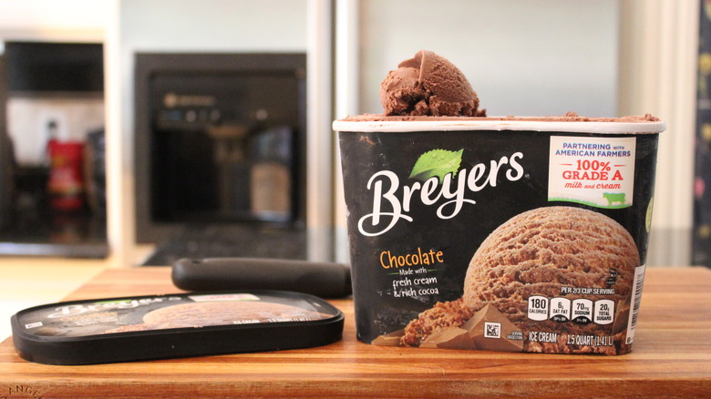 Breyers Chocolate ice cream