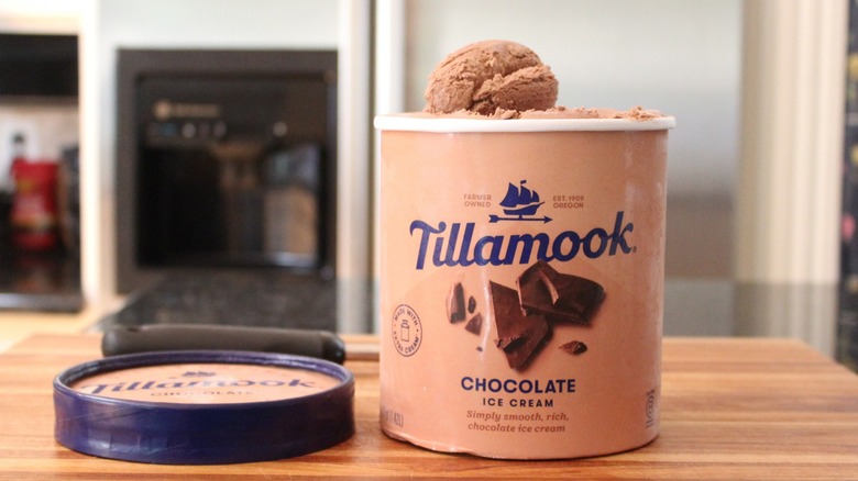 Tillamook Chocolate ice cream