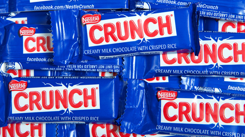 pile of Crunch Bars