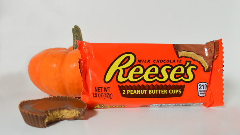 Halloween themed Reese's Peanut Butter Cup 