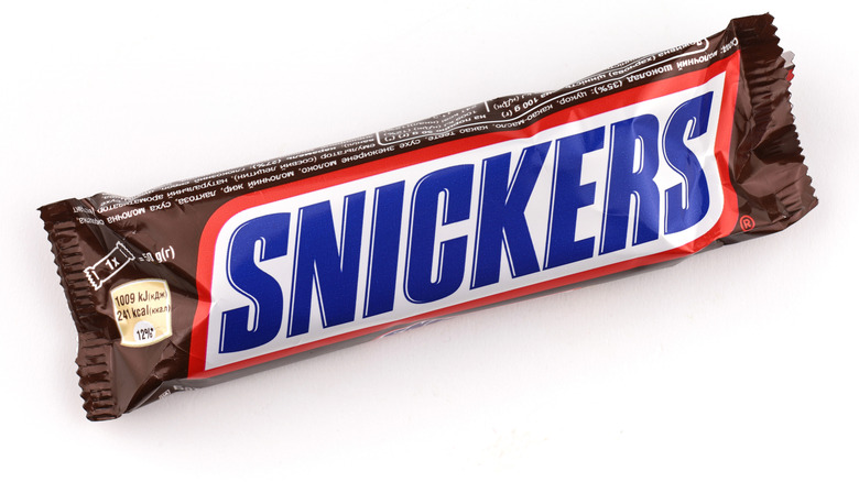 a titled Snickers Bar