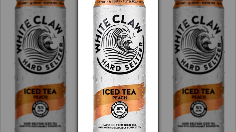 White Claw Iced Tea Peach