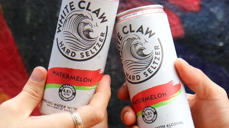 White Claw watermelon can