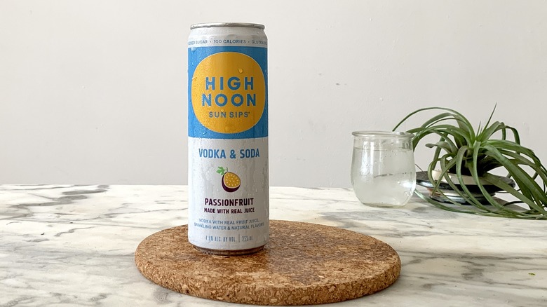 Passionfruit High Noon can