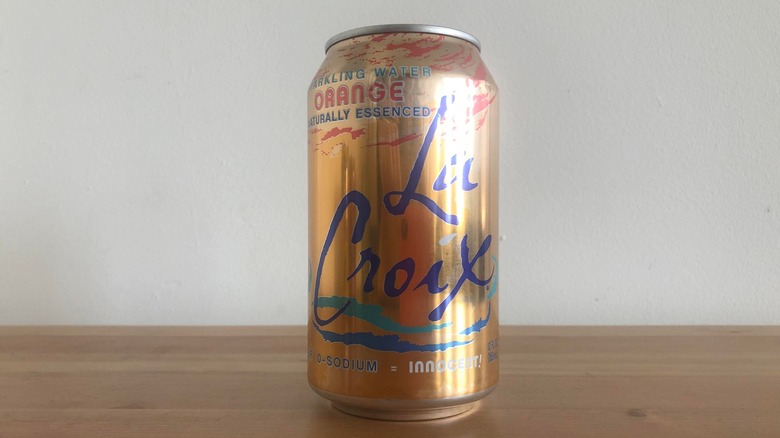 Orange lacroix can