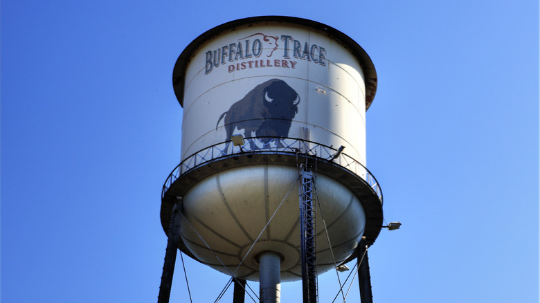 water tower Buffalo Trace Distillery