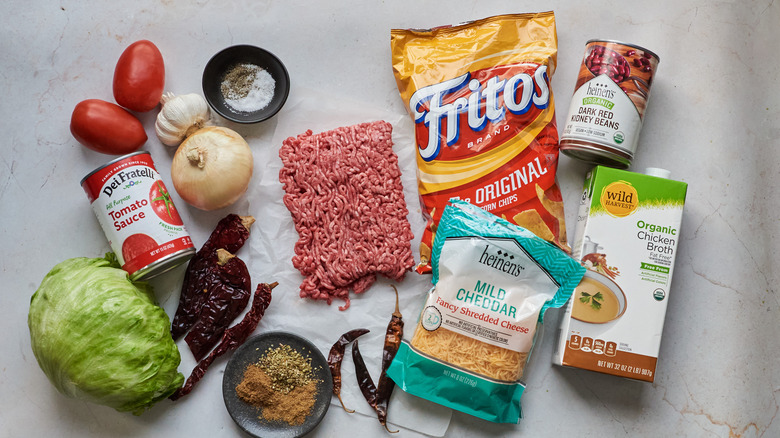 ingredients on a table