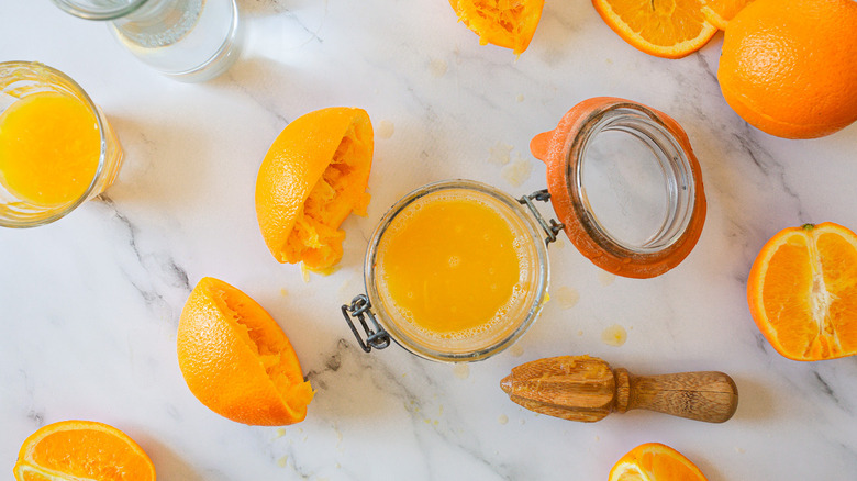 freshly squeezed orange juice