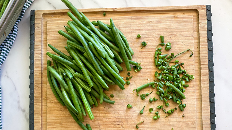 green beans on board