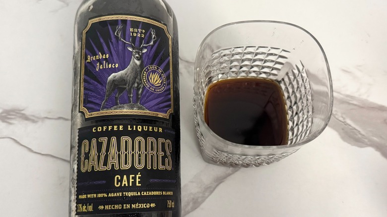 Cazadores Café in glass