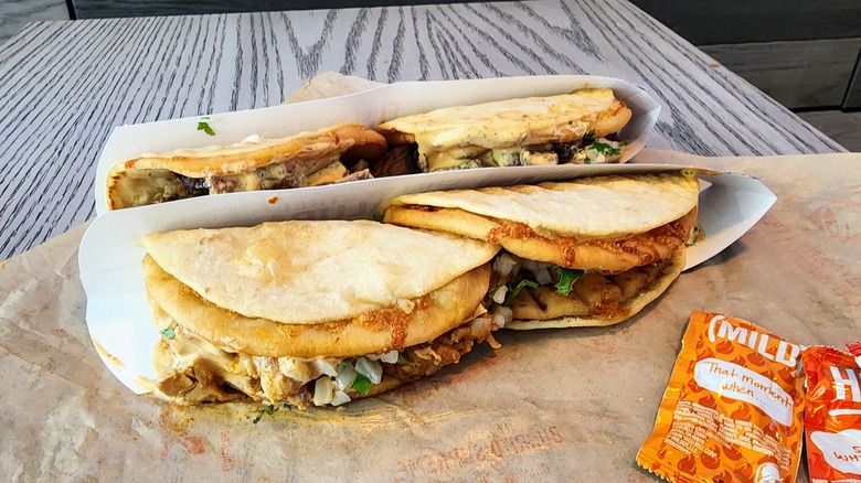 Taco Bell Cheesy Street Chalupas