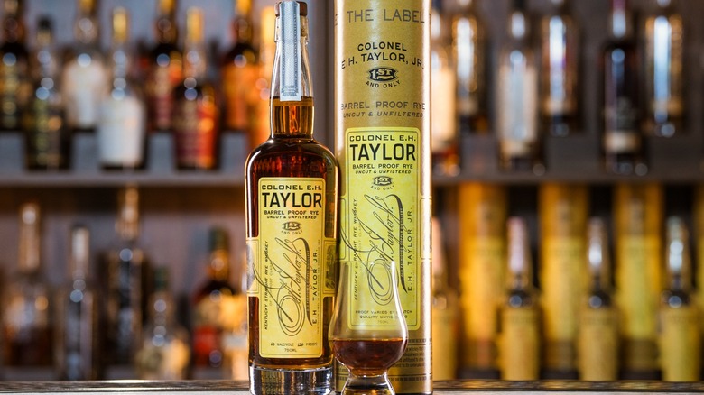 E.H. Taylor barrel proof rye