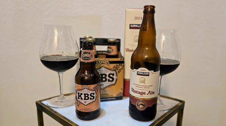 Vintage Ale and Founders KBS