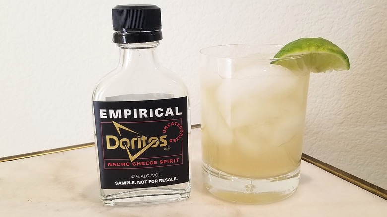 Doritos x Empirical bottle and margarita