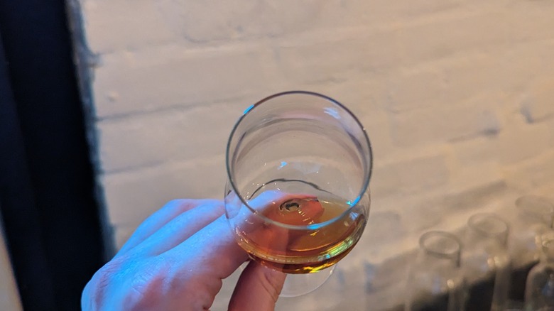 Hennessy cognac in a snifter glass