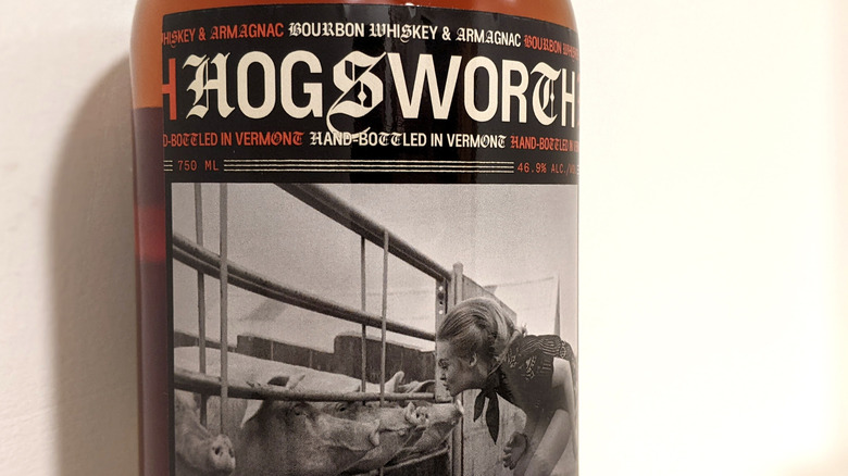 Hogsworth label closeup