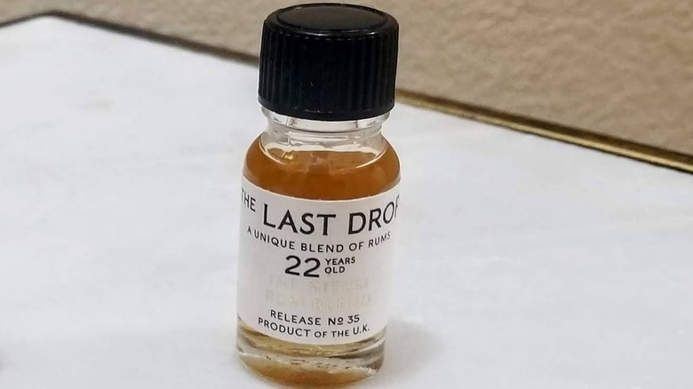 The Last Drop's 22-year-old rum