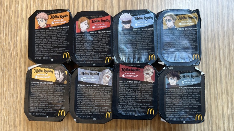 McDonald's Special Grade Garlic Sauce packets