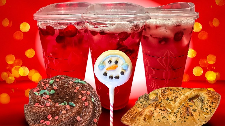 Starbucks' 2024 winter holiday menu items