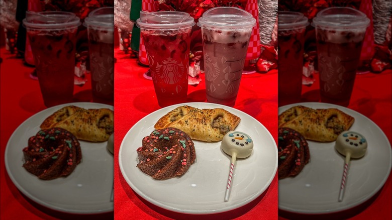 New Starbucks winter holiday menu items