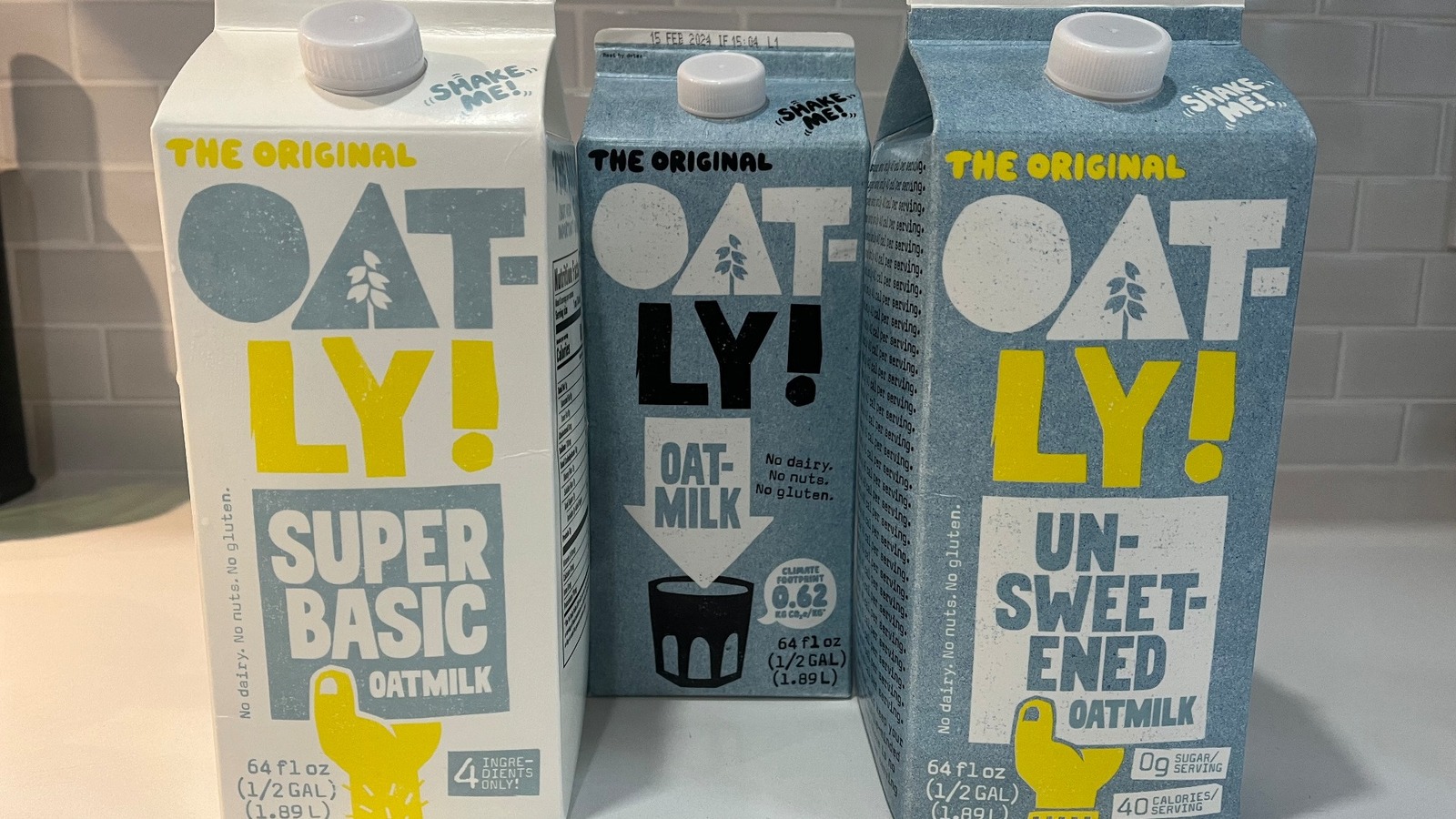 Oatly Full Fat Oatmilk, 64 Fluid Ounce -- 6 per case