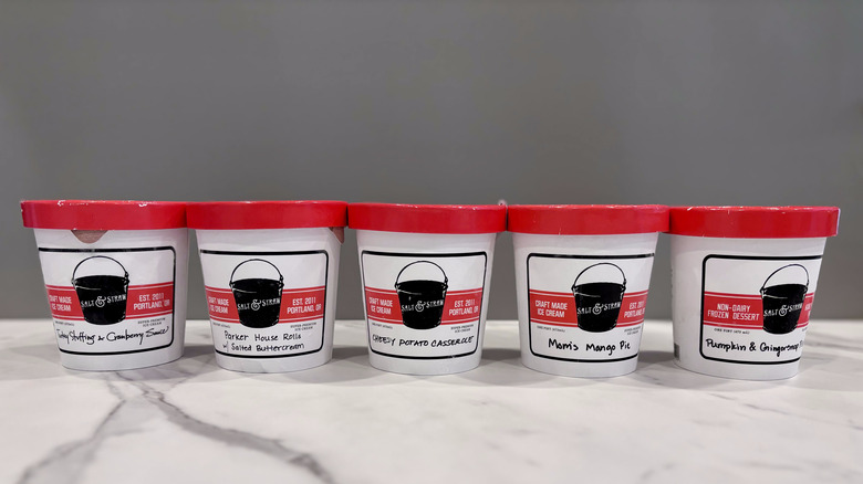 Salt & Straw Thanksgiving pints