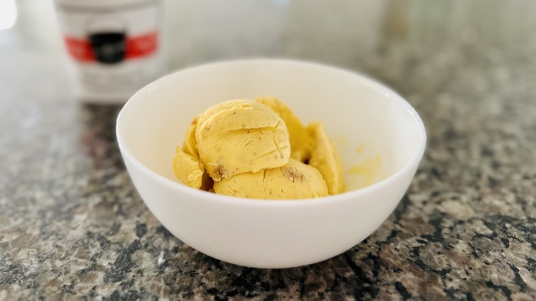 Scoop of Mom's Mango pie