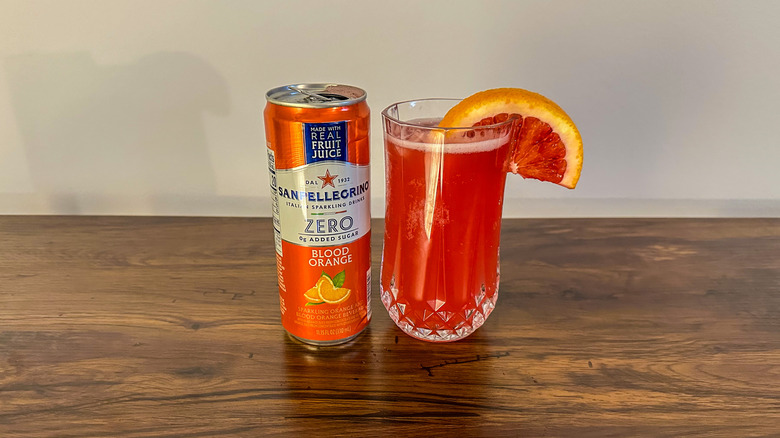 San Pellegrino zero sugar blood orange