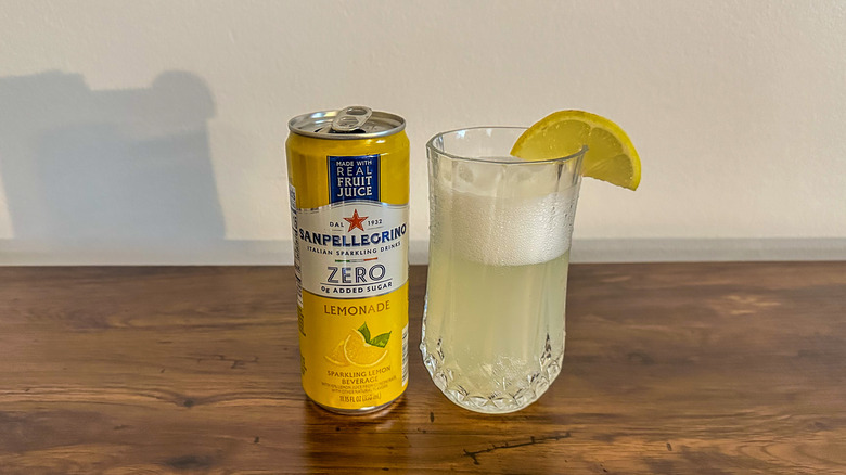 San Pellegrino sugar free lemonade