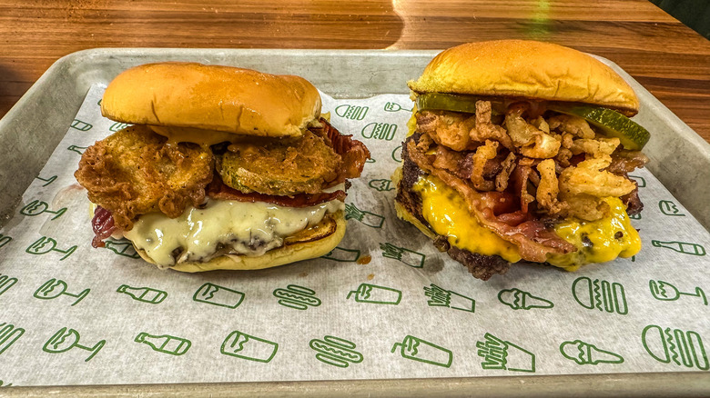 Shake Shack BBQ burgers