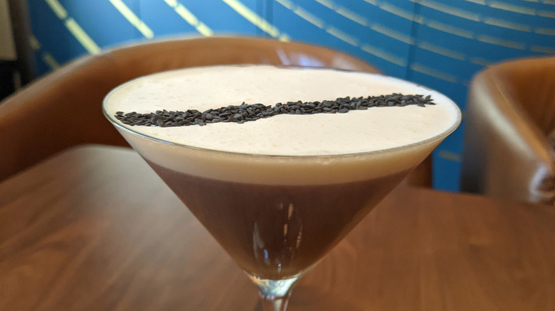 Starbucks Hot Honey Martini layers