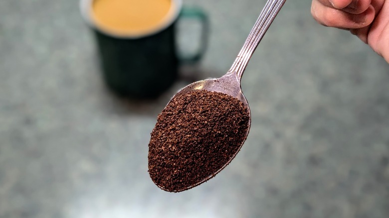 Starbucks Smoked Butterscotch coffee grounds