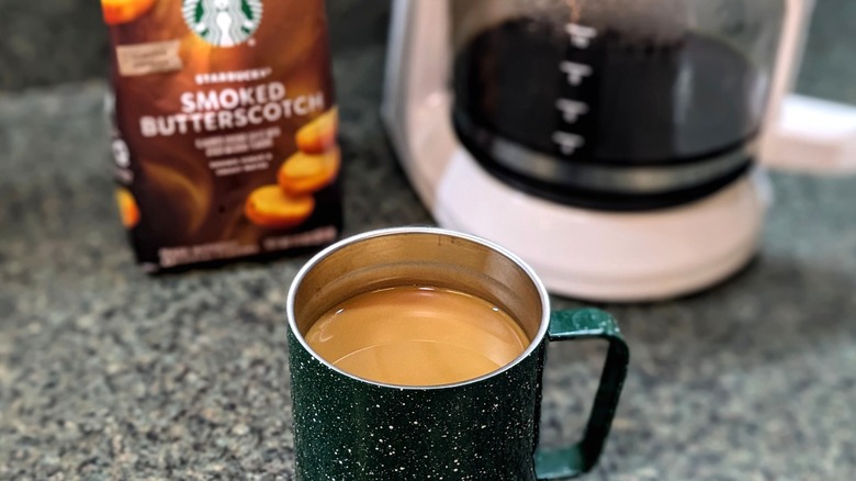 Starbucks Smoked Butterscotch coffee