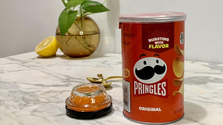 Original Pringles and Trout Roe