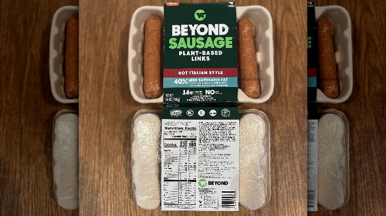 Beyond Hot Italian sausage nutrition facts