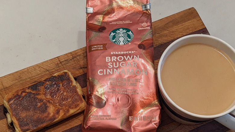 Starbucks Brown Sugar Cinnamon bag