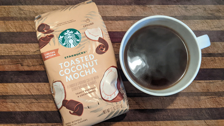 Starbucks Toasted Coconut Mocha bag